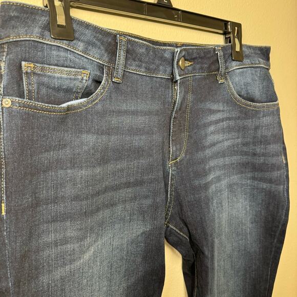 DL1961 Amanda Low Rise Skinny Jeans Dark Blue Women’s Size 30 - Picture 3 of 9